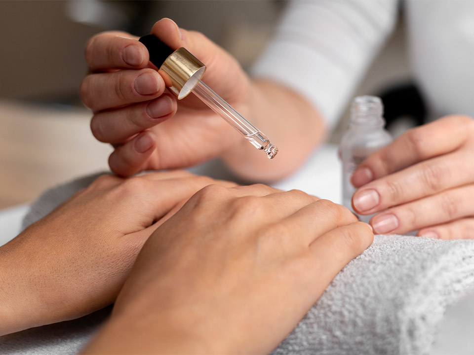 Getting nail care at home saves a lot of time